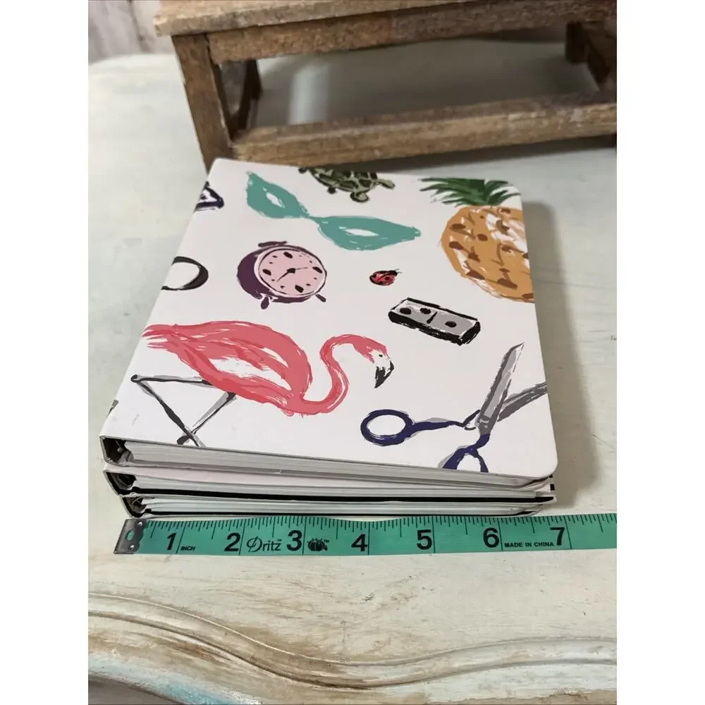 Kate Spade Spiral Journal Notebooks New With Defects Set Of 3 - Includes Emma!